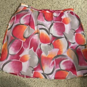 Madison Pink and Orange Skater Skirt